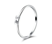 CZ Silver Rings NSR-2803